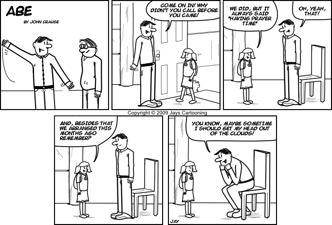 Abe - In The Clouds Comic