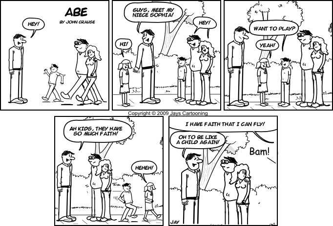 Abe - Like A Child Comic