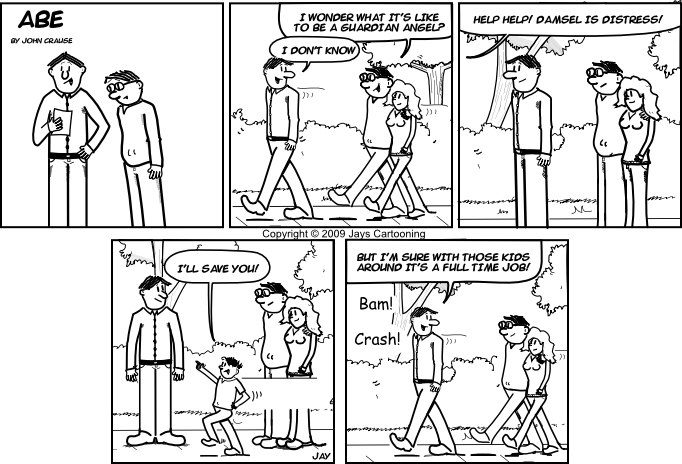 Abe - Full Time Job Comic