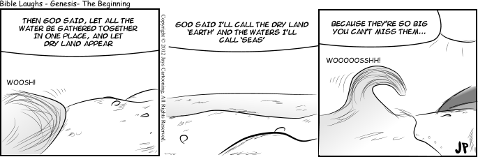 Bible Laughs - Seas Comic