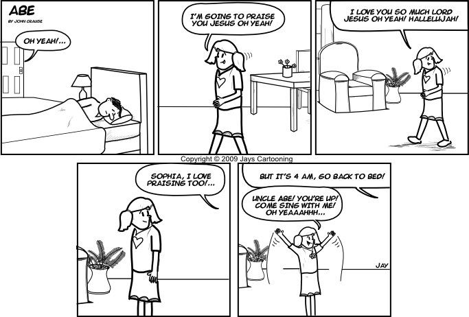 Abe - Time to Praise Comic