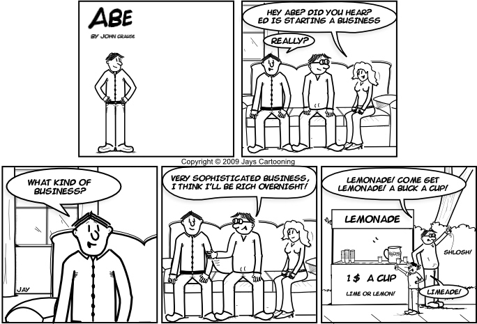 Abe - Rich Overnight Comic