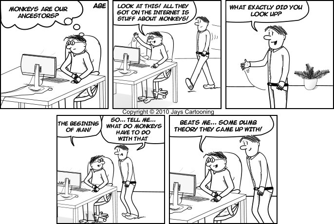 Abe - Beats Me Comic