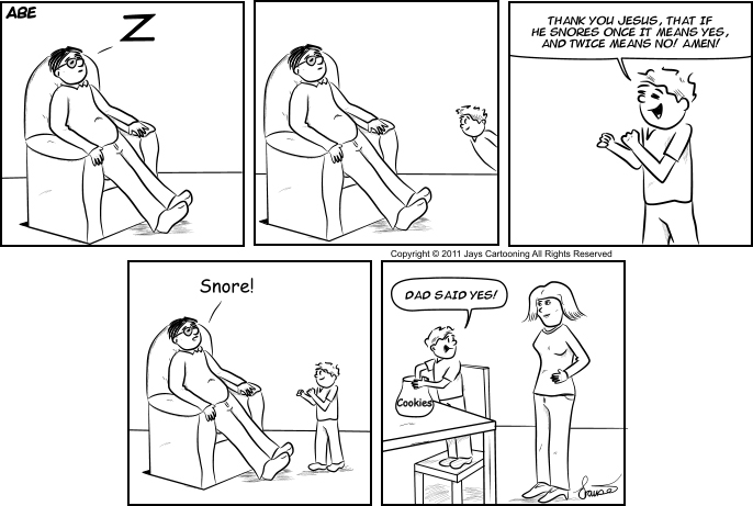 Abe - He Said Yes Comic