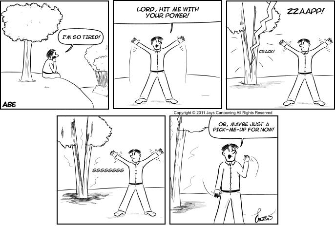 Abe - Pick Me Up Comic