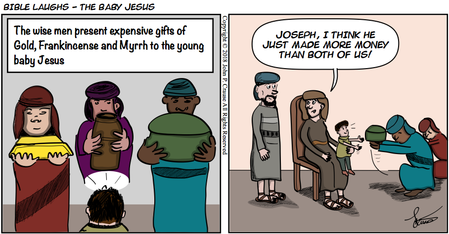 Bible Laughs - Expensive Gifts Comic